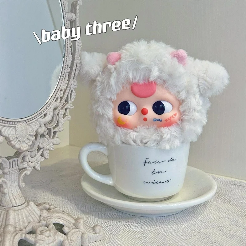 

Authentic Baby Three Three Year Old First Generation Animal Party Upgraded Zipper Surprise Blind Box Trendy Play Pendant Doll