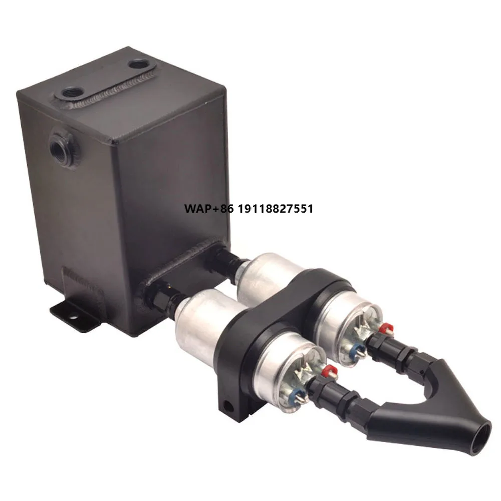 

Racing Aluminium Fuel Tank With Inline Check Valve and 044 Pump , Fuel Tank Racing