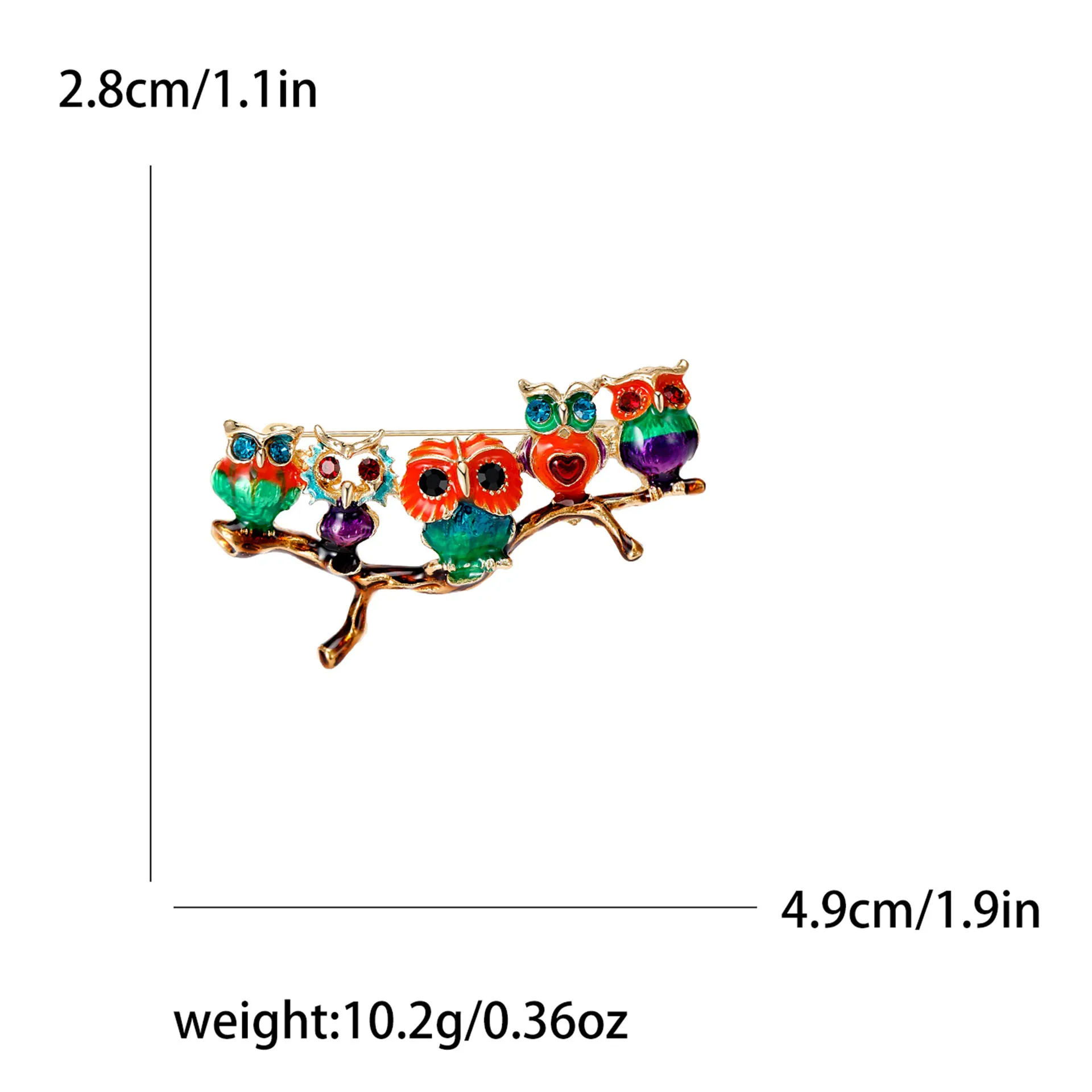 Classic Animal Series Pins Brooches for Woman Men Luxury Designer Jewelry Bird Owl Flamingo Corsage Pin Grande Broche
