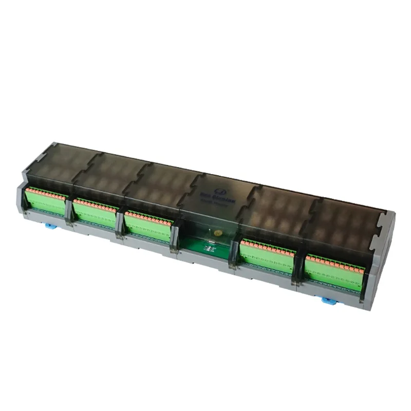 Huaqingjun 40-Channel RS485 Communication Relay Module DC12V/24V Modbus RTU 40DO Relays Board for Water Pumps