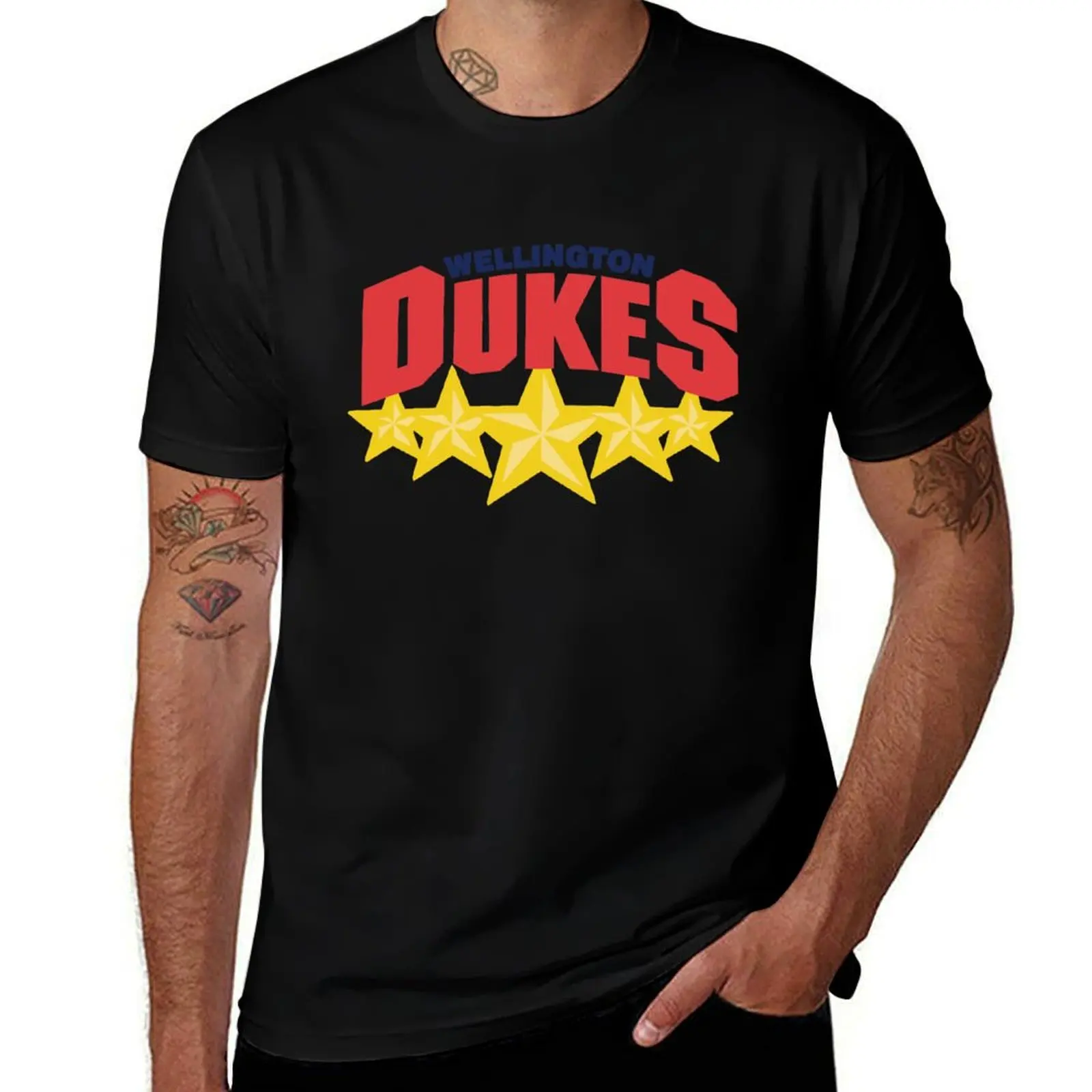 Wellington Dukes T-Shirt Simple Casual Short Sleeve Tee T-Shirt