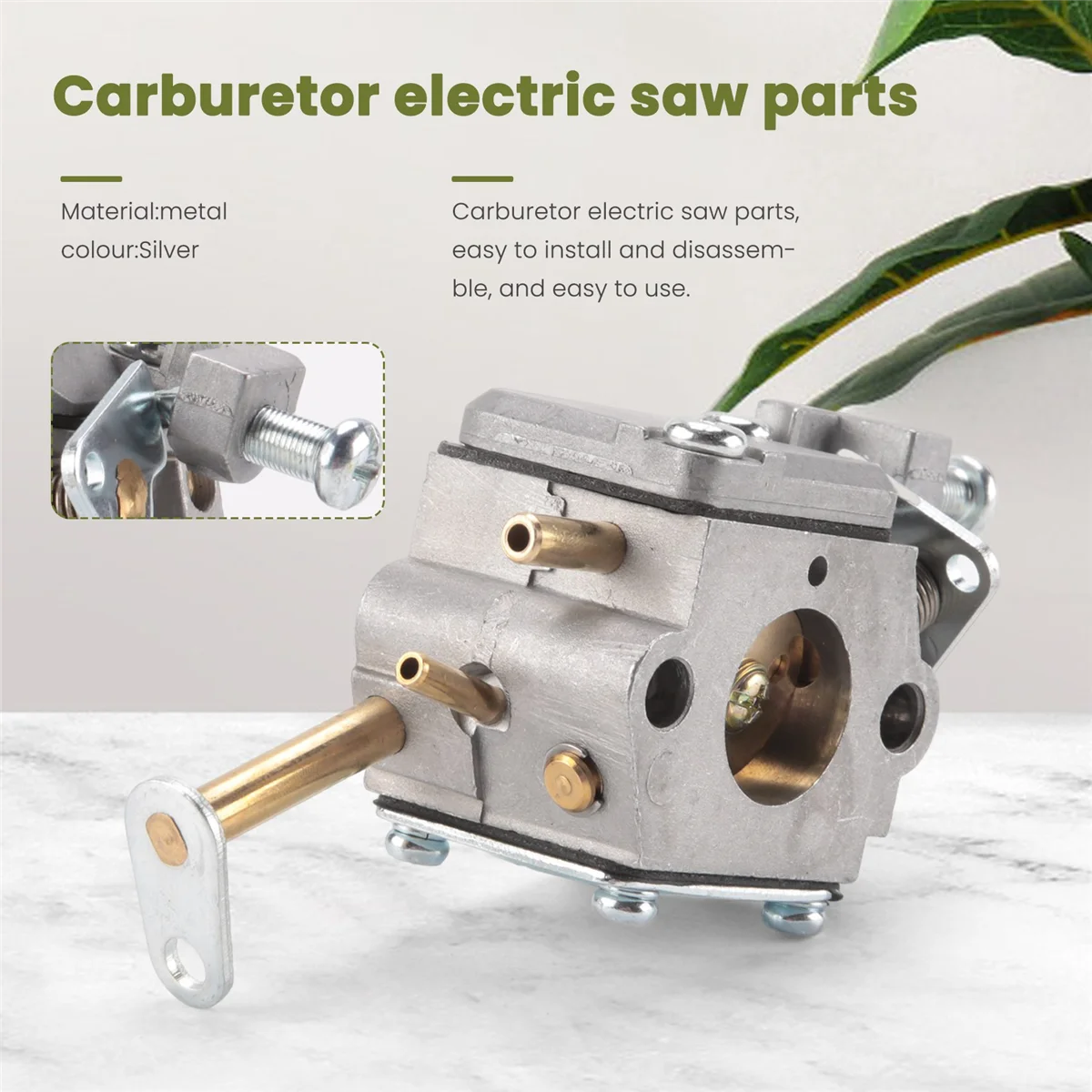 [Disponibile] 300981002 Carburatore per 33Cc UT-10532 UT-10926 RY74003D Sostituzione spazzola di carbone per motosega 000998271