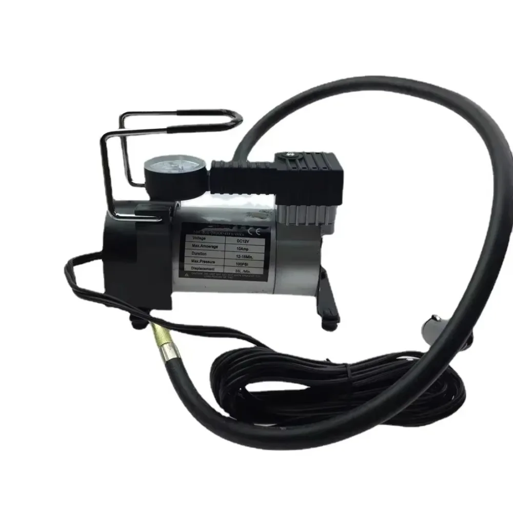 Automotive High  Power Car Inflatable Pump Dual - Cylinder Portable High - Pressure Vehicles with 12V Electric Tire Pump