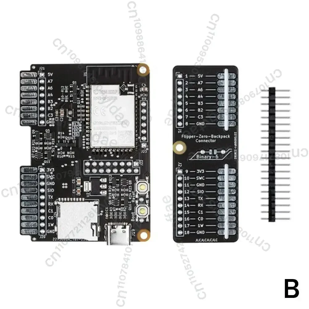 B-M 1set Suitable For Flipper Zero WiFi Backpack ESP32 Kit Both Built-in And External Versions Game Console Specific Components - view 5
