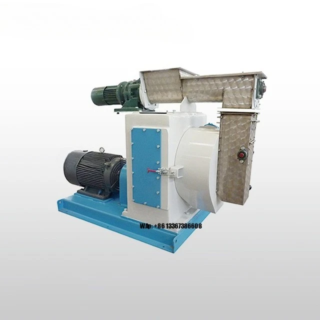 Agricultural cow dung and poultry manure processing machine for manufacturing fertilizer granules
