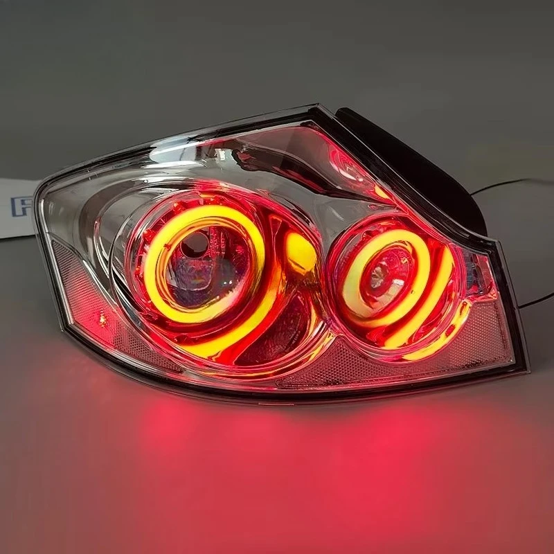 G25 for 2007 2010 2013 Infinite G35 G37 Rear Lamp Modified SEDAN Infiniti Led Clear Outer Inner Tail Light halo Versions