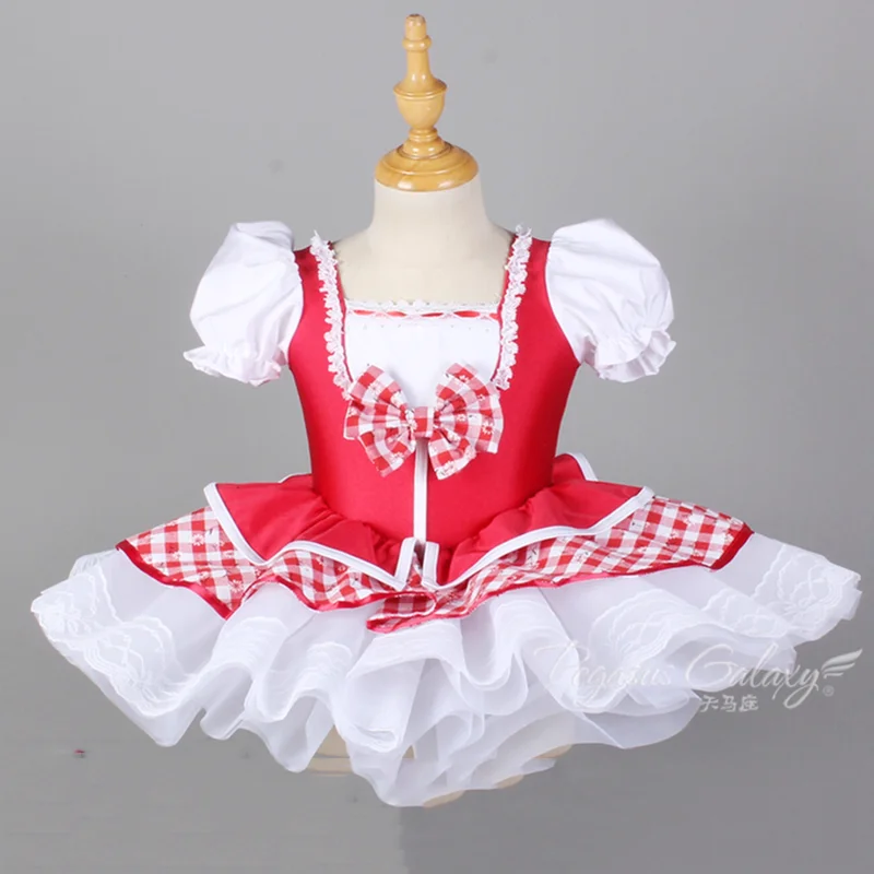 Kinderen meisjes professionele kinder balletvoorstelling maillots gymnastiek tutu bodysuit ballet outfit voor danskostuum rokken