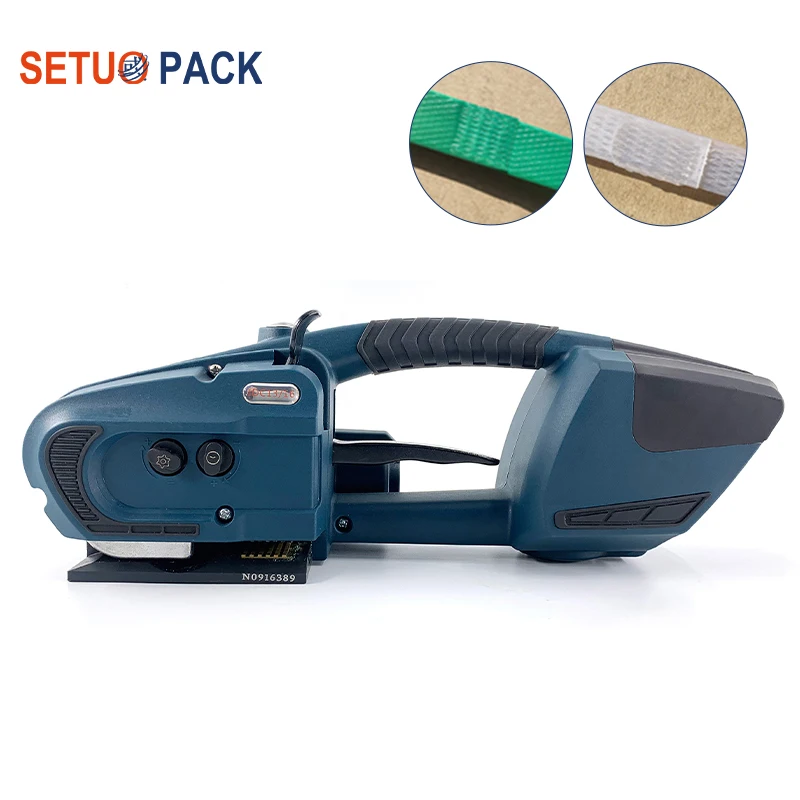 Blue Battery Powered Plastic PP Friction Welding Strapping Tool