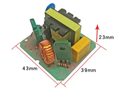 12V to 220V Step UP Power Module 40W DC-AC Boost Inverter Module Dual Channel Inverse Converter Booster Module Power Regulator