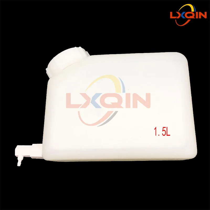 LXQIN Eco solvent Printer 1.5L ink tank spare parts 1500mL cartridge 1.5L ink bottle plotter Ink supply system