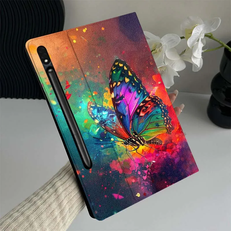 

Art Beautiful Butterfly Gift Tablet Case For Samsung Galaxy Tab S7 S8 S9 S10 FE Lite