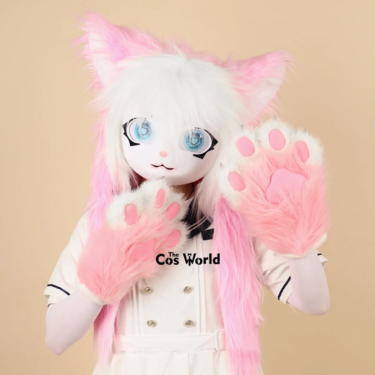 Winter Warm Animal Beast Hat Ear Protection Headgear for Lolita Maid Dress Outfits Cosplay Costumes