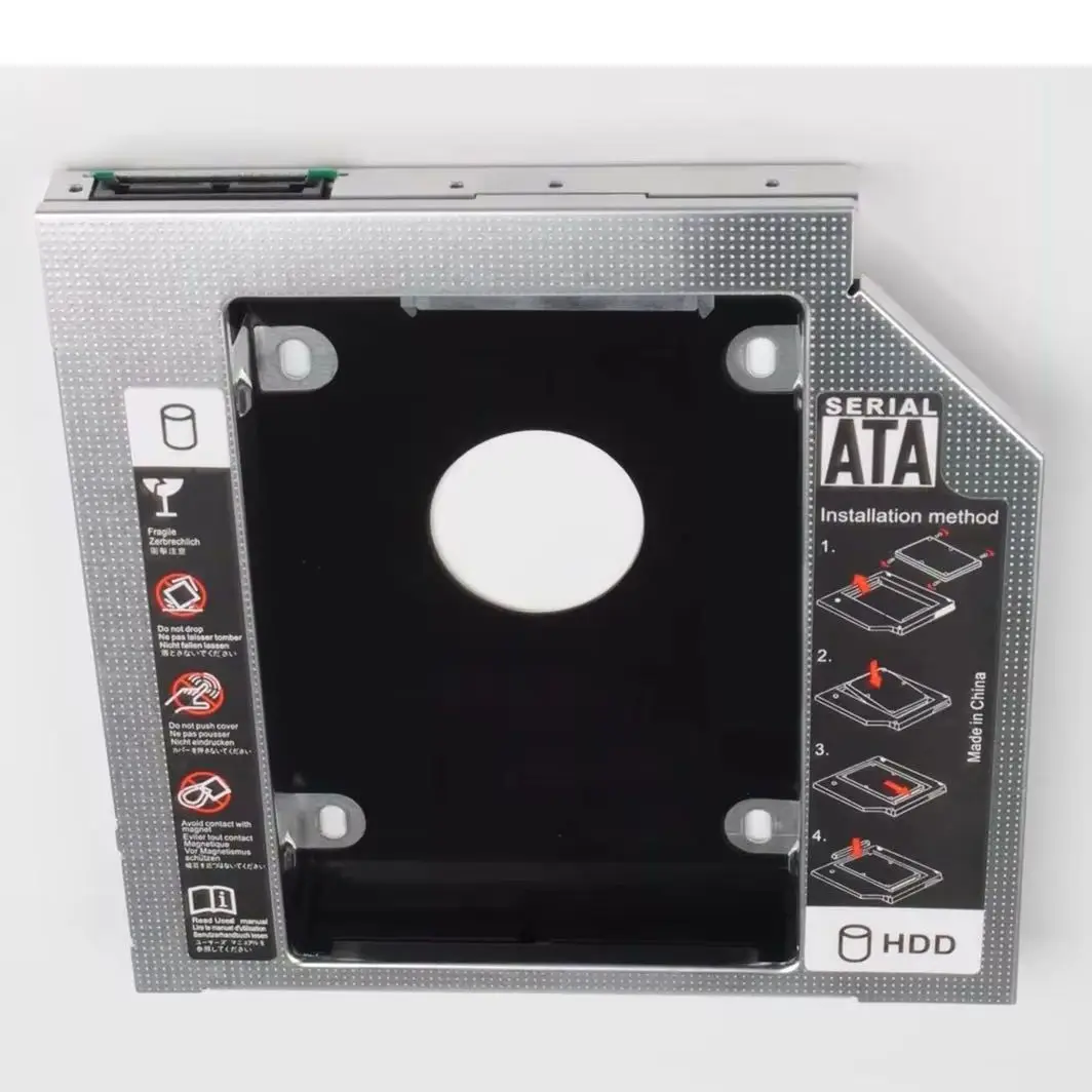 2nd Secondary Hard Drive HDD Optical bay Caddy Bracket for Dell Studio 1735 1737 1745 1747 1749 1535 1536 1537 1555 1557 1558