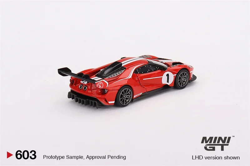 MINI GT Mijo Exclusives 1:64 Ford GT MK II #013 Rosso Alpha Red LHD Model Car