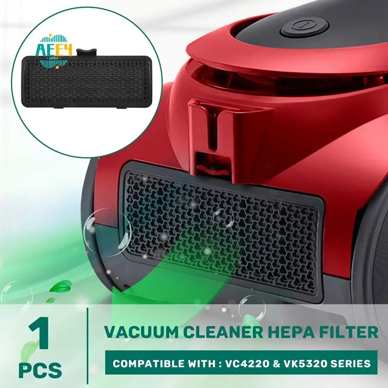 

AEE4-HEPA Filter For VC4220 & VK5320 Series,E.G. VC4220NHT VC4220NHTU VC4220NRT VK5320NHT Vacuum Cleaner Parts