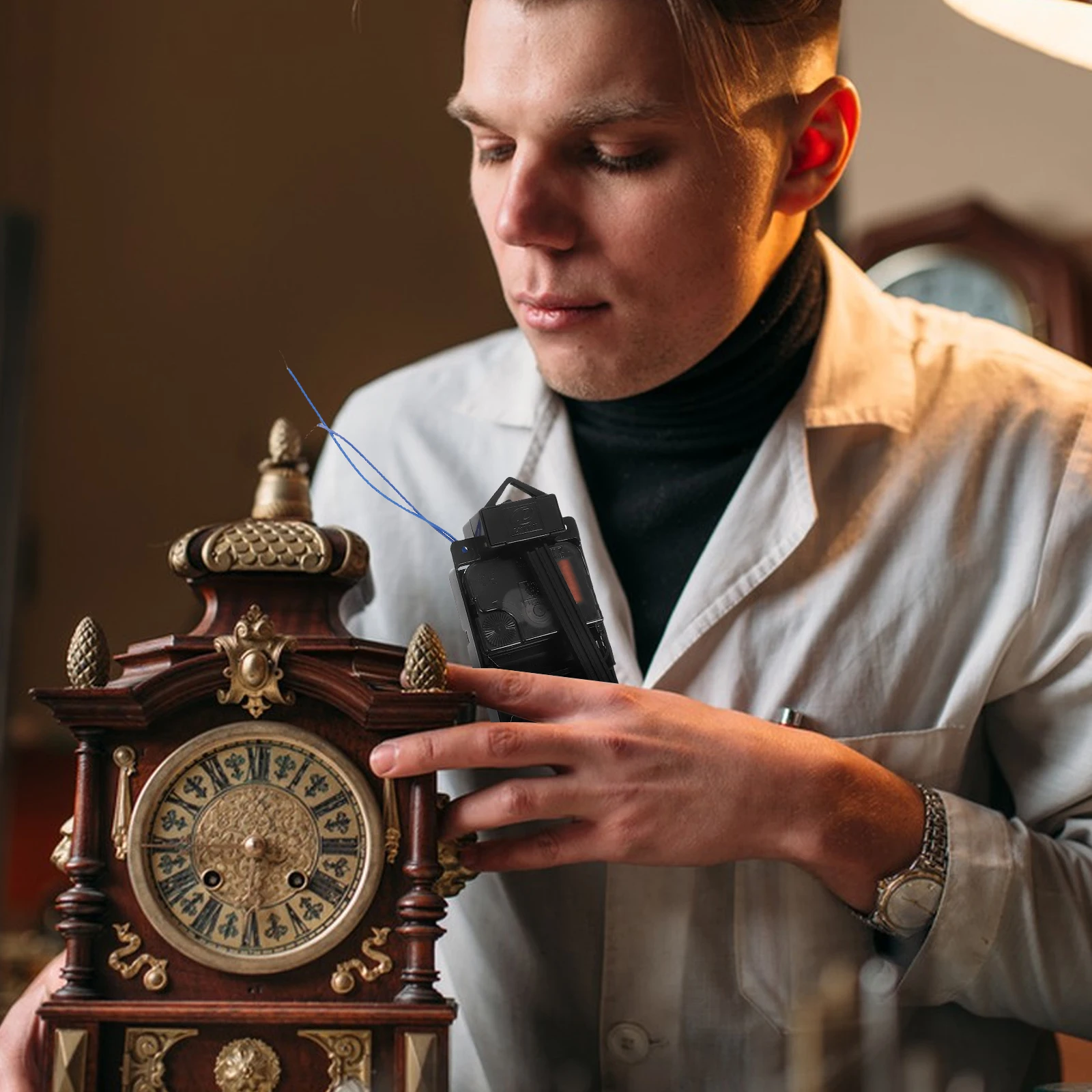 

1Set Pendulum Clock Movement Quartz Kit DIY Silent Wall Clock Repair Replacement Parts with Precise Timekeeping and Automatic