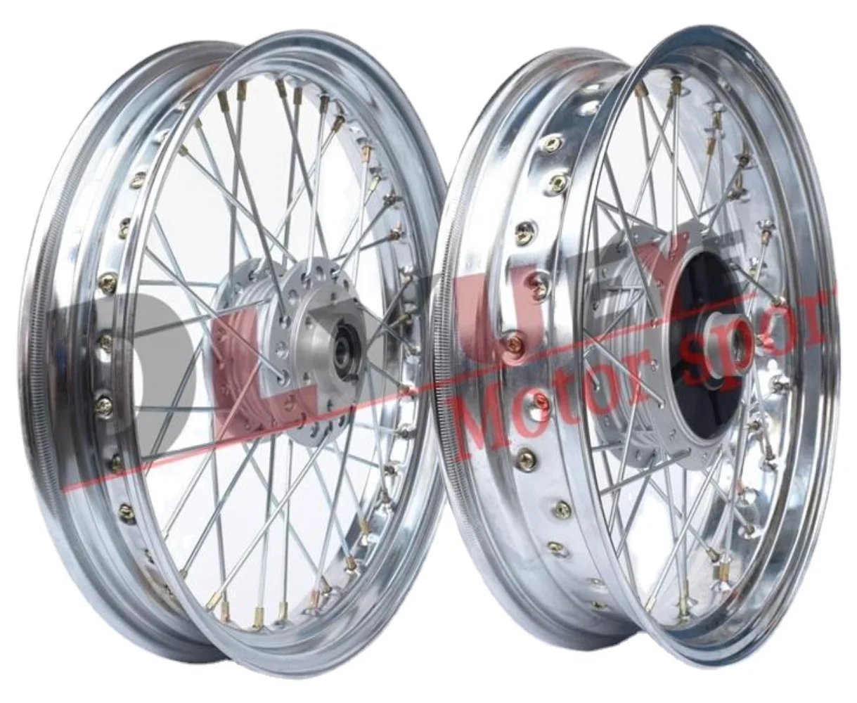 1pcs for GN250/GN125 Spoke Wheel Assembly, Steel Wheel Rim, Wheel Hub, Steel Rim, Modified Front and Rear Widened Spoke