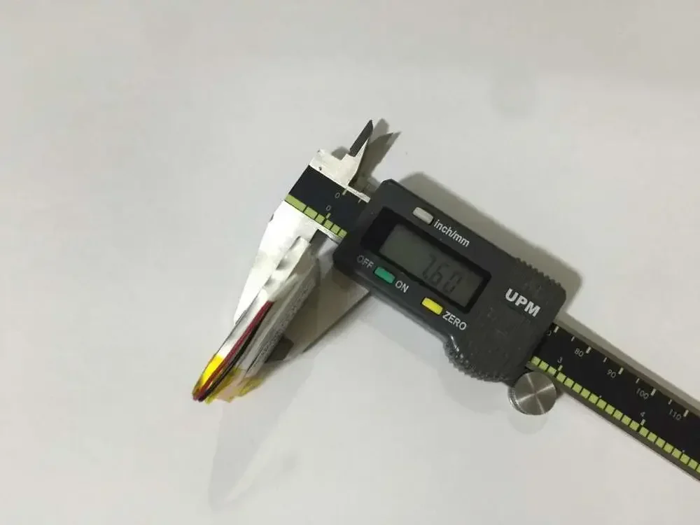 新しいフル容量 3.7V ポリマーリチウム電池 763942 2100MAH GPS トランシーバー/機器/ミニ