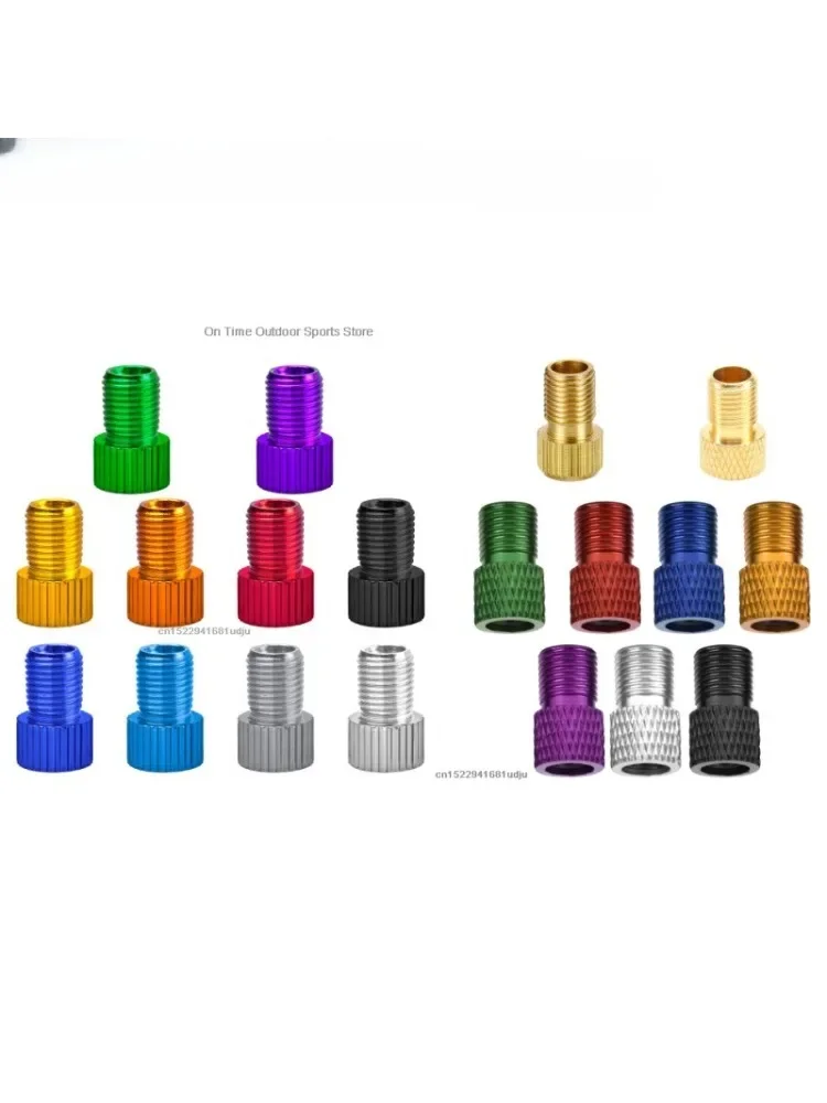 AliExpress 10pcs New Valve Adapter Convert Presta To Schrader French/UK To US - Inflate Tire Using Standard Pump or Air Compressor