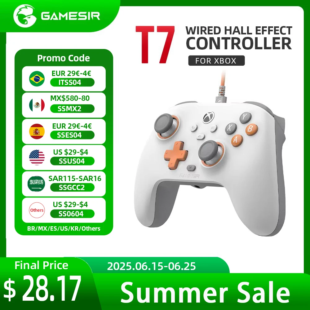 Проводной контроллер Xbox GameSir
