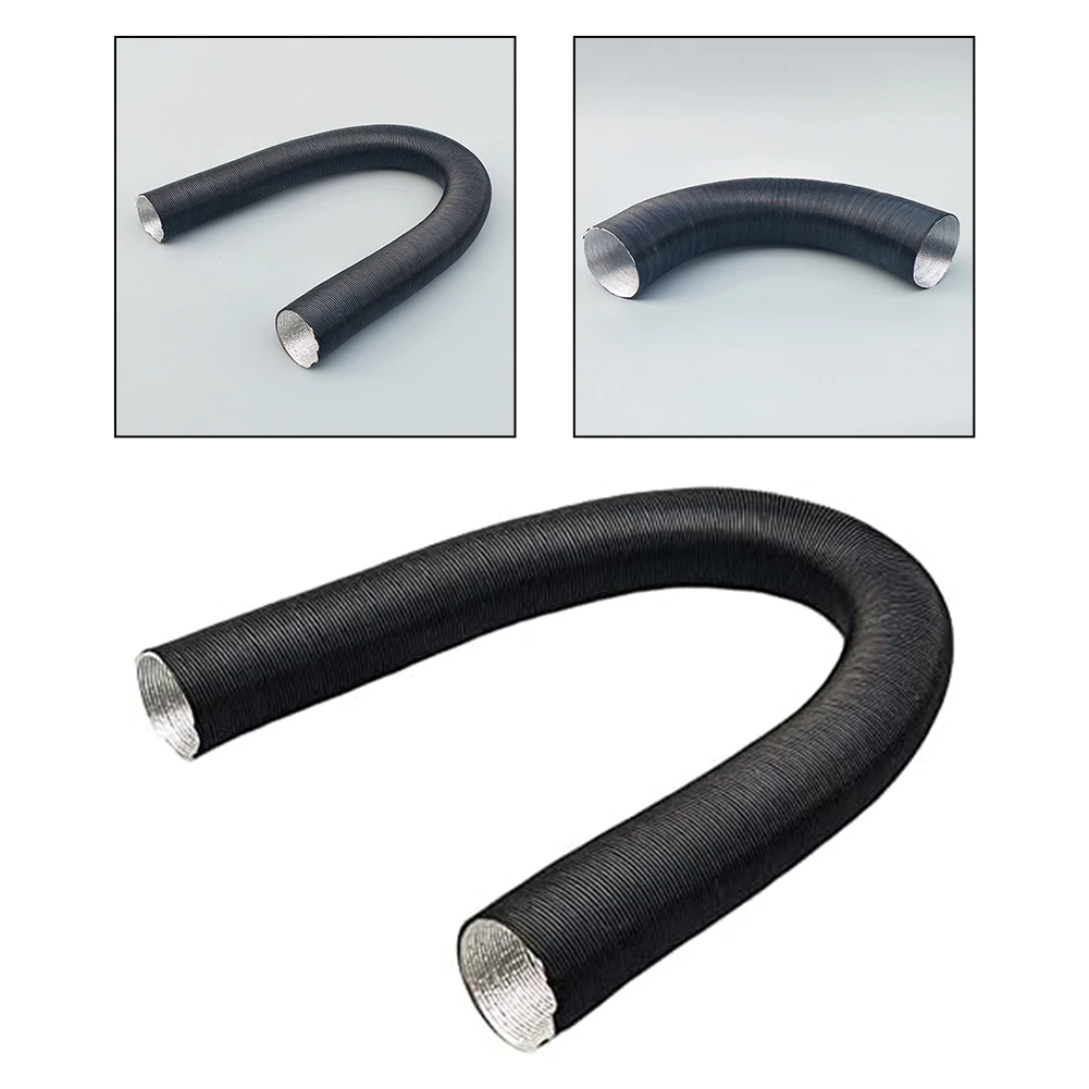 Aluminium Foil Based Air Intake Hose 25 Mm ID For Vehicle Heating Applications Including Diesel Heater Support