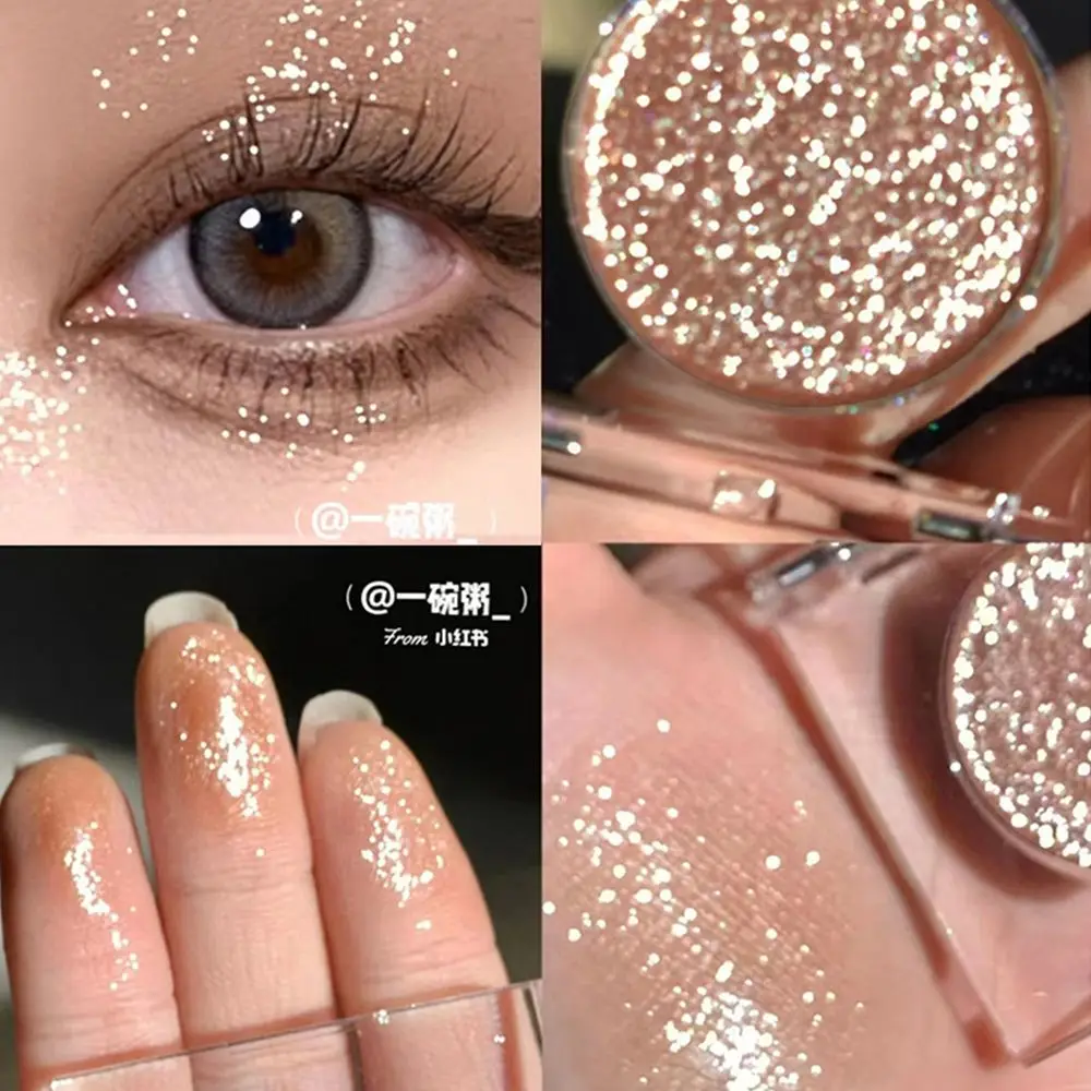 Soft Touch Waterproof Palette Matte Cosmetics Monochrome Eyeshadow Brighten Eyes Glitter Eyeshadow Pigmented