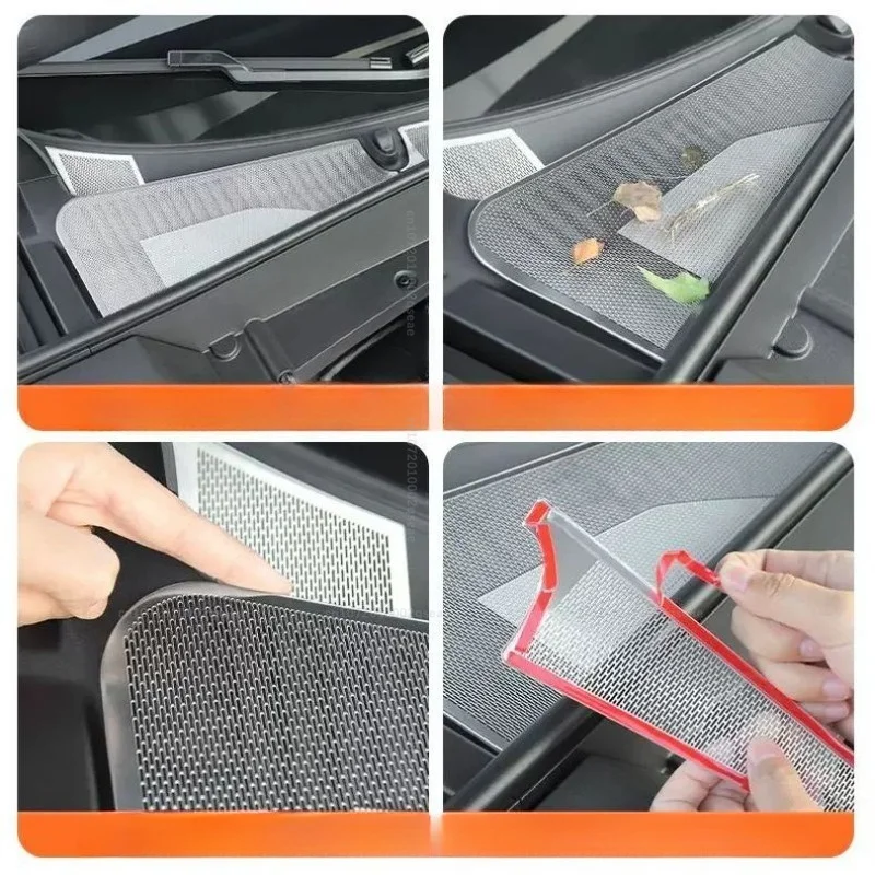 Für Geely EX5 EM-i Starray EM-i 2025 2026 Frontmotorhaube Anti-Blockier-Abdeckung Kühleranschluss Schmutzschutz Langlebiger Schutz Zubehör – Detail 6