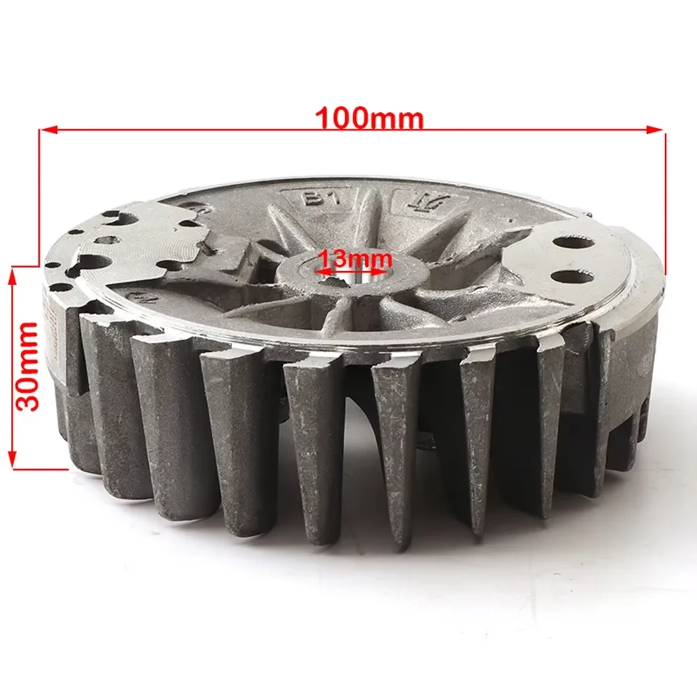 Magneto Flywheel Fit Chainsaw Universal 4500 / 5200 5800 45  52  58, 45cc 52cc 58cc Chain Saw Magnetic Pawn Rachet 2 Stroke Moto