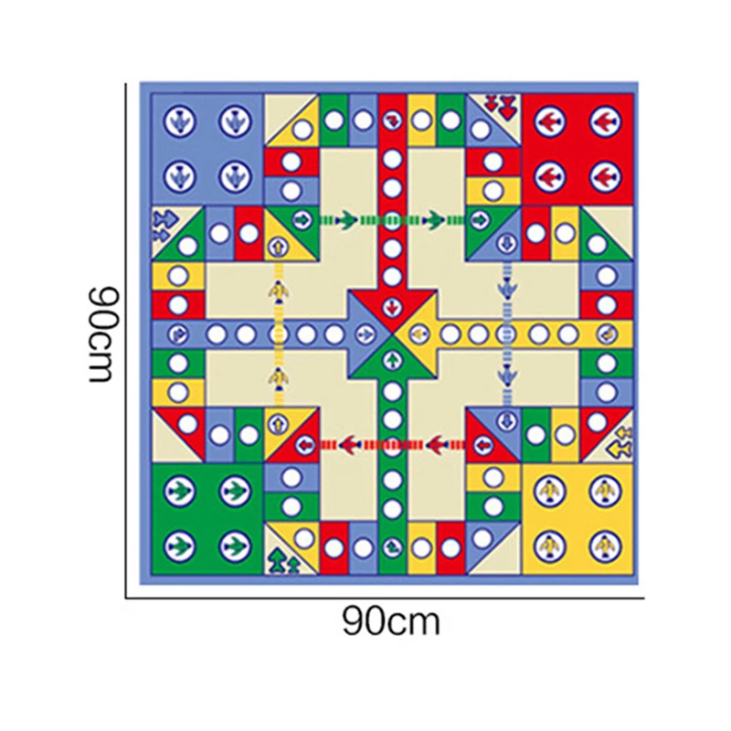 Летающие шахматы, коврик для настольной игры, детский коврик для ползания, игровой коврик без запаха, детский ковер, портативный игровой набор для кемпинга и путешествий