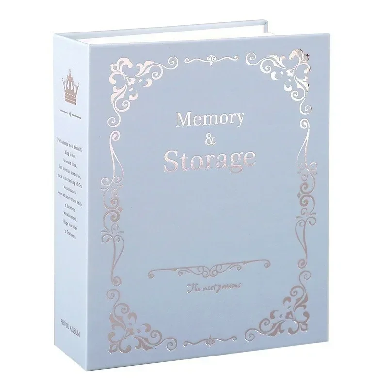 Photo Album Insert Type 4D Large 6 Inch 100 Plastic Children's Photo Hot Stamping Picture Album Accessories Autograph Book