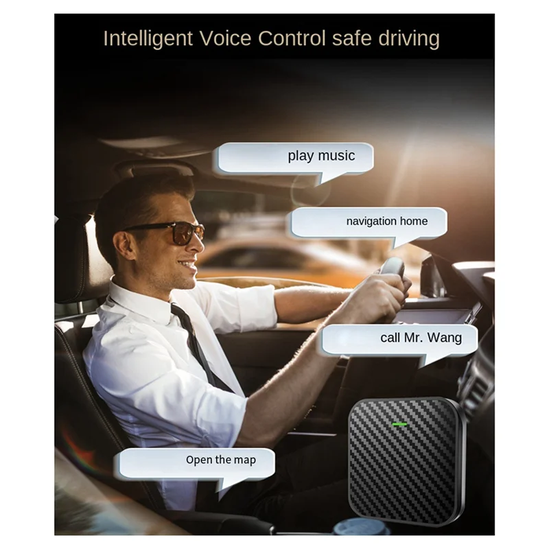 

SB-Wireless Carplay Android-адаптер Android Автомобильный адаптер Android Auto Беспроводной адаптер 2-в-1 Преобразование проводной в Carplay Wireless Box