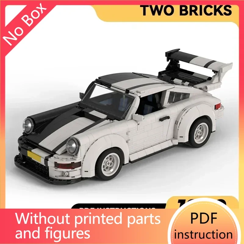 

City Supercar Model Moc Building Bricks Speed Champion RWB Technology Modular Blocks Gifts Christmas Toys DIY Sets Assembly