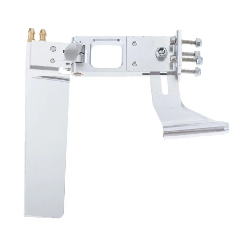 110mm Aluminum Alloy RC Boat Rudder Water Pickup High Performance Remote Control Model Parts for Boat Motor