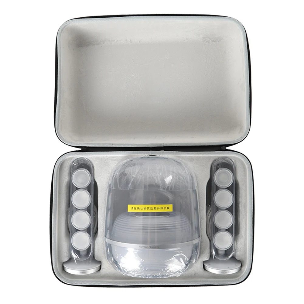 حقيبة تخزين الصوت العالمية سعة كبيرة حقيبة سفر خارجية متعددة الجيوب حقيبة حمل لسماعات Harman Kardon SoundSticks 5