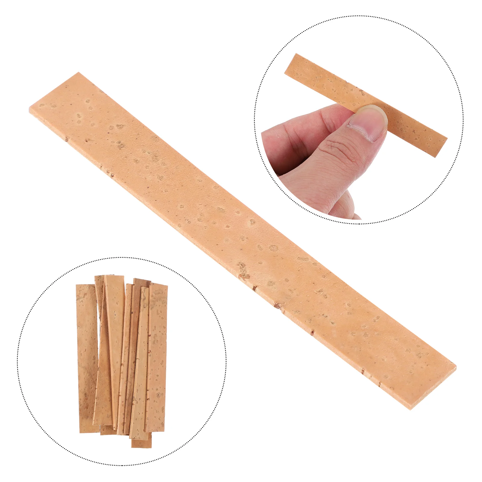 

Neck Saxophone Clarinet Cork Musical Instruments Repair Kit 8X12cm Wood Accessories for