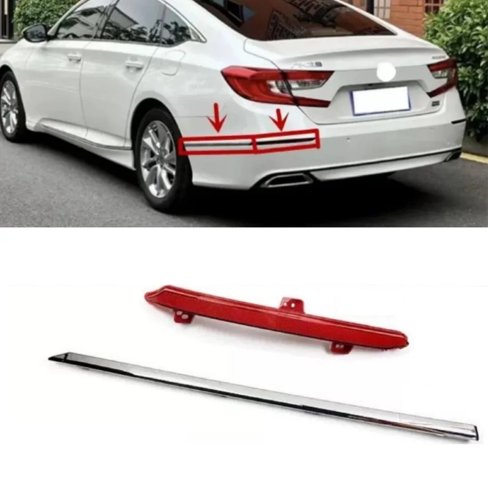 Bande décorative réflectrice pour pare-chocs arrière pour Honda Accord 10ème génération 2018-2022