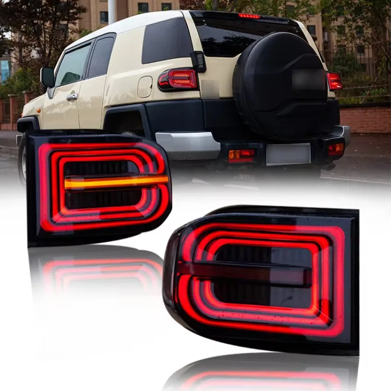 

Modified Led Tail Light For Toyota Fj Cruiser 2007 - 2017 Led Tail Light Car Rear Back Tail Lamp Assembly