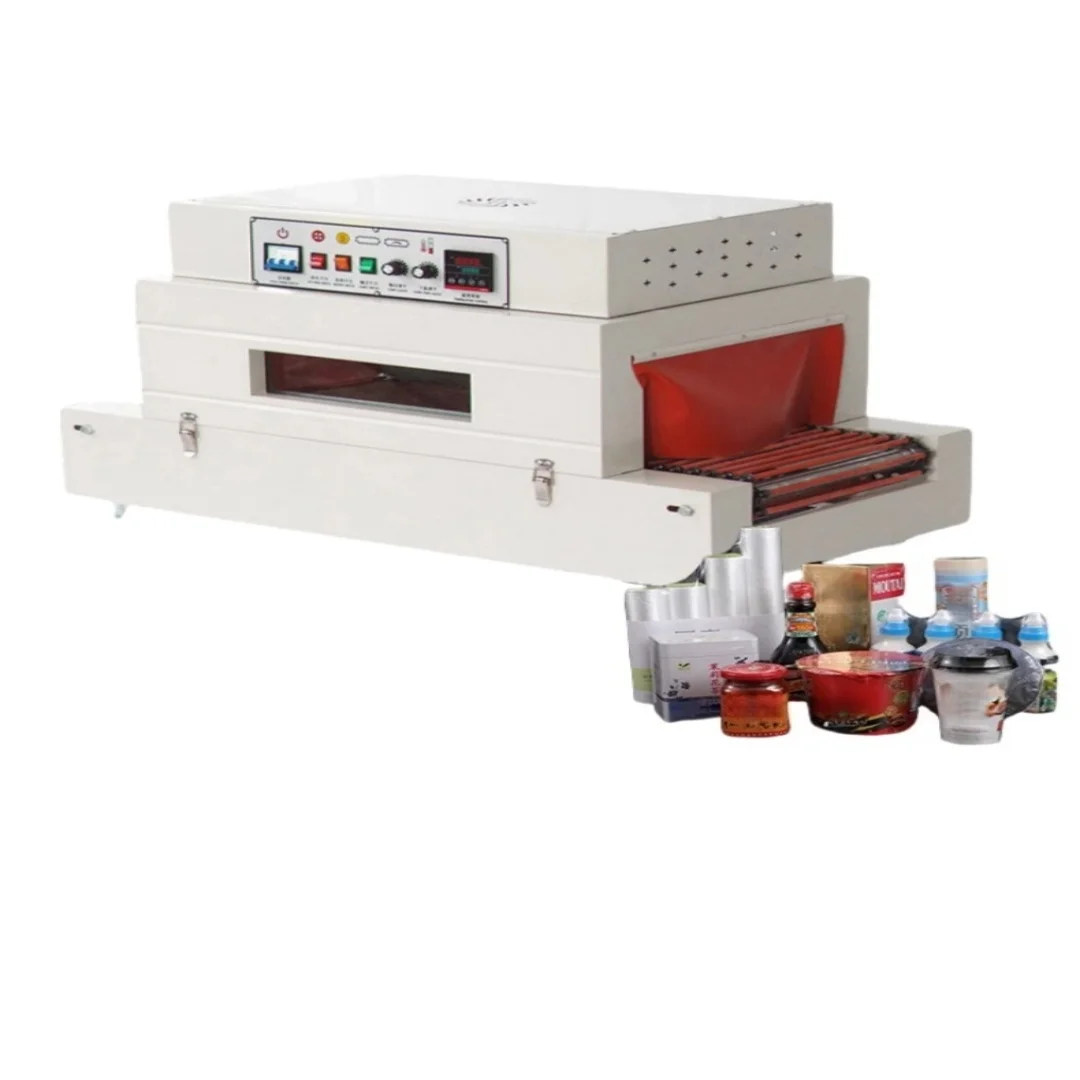 

Color Box Automatic Heat Shrink Packaging Machine PVC POF Film Sealing and Cutting Laminating Machine Sewing Thread