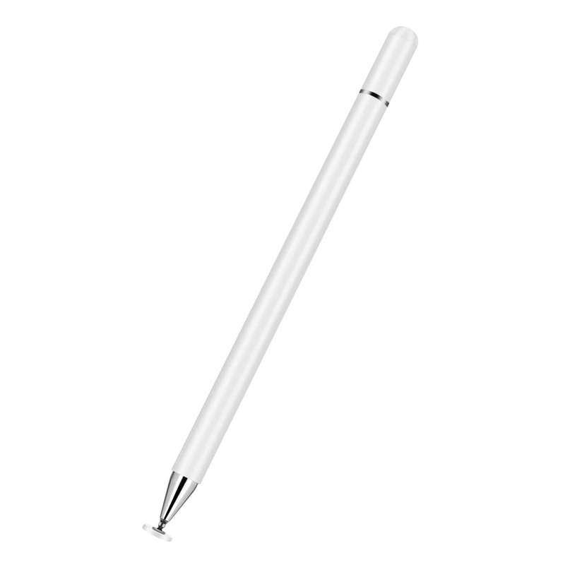 Stift Stift Universal Kontakt Bildschirm Zeichenstift für Android iOS iPad iPhone Samsung Huawei Tablet Lenovo Xiaomi Weiß