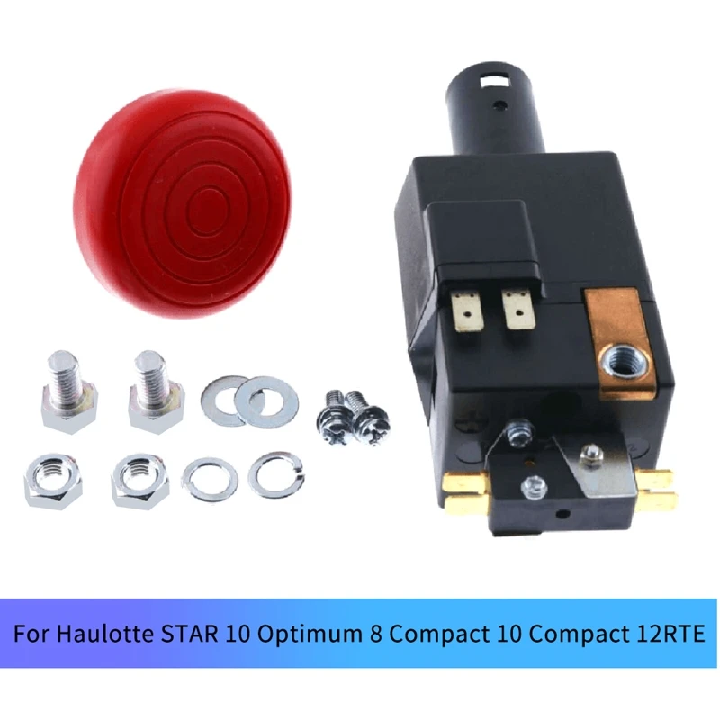 Kit de accesorios de repuestos para interruptor de emergencia/parada 4000349340 2440306180   Para Haulotte STAR 10 Compact 10 Compact 12RTE