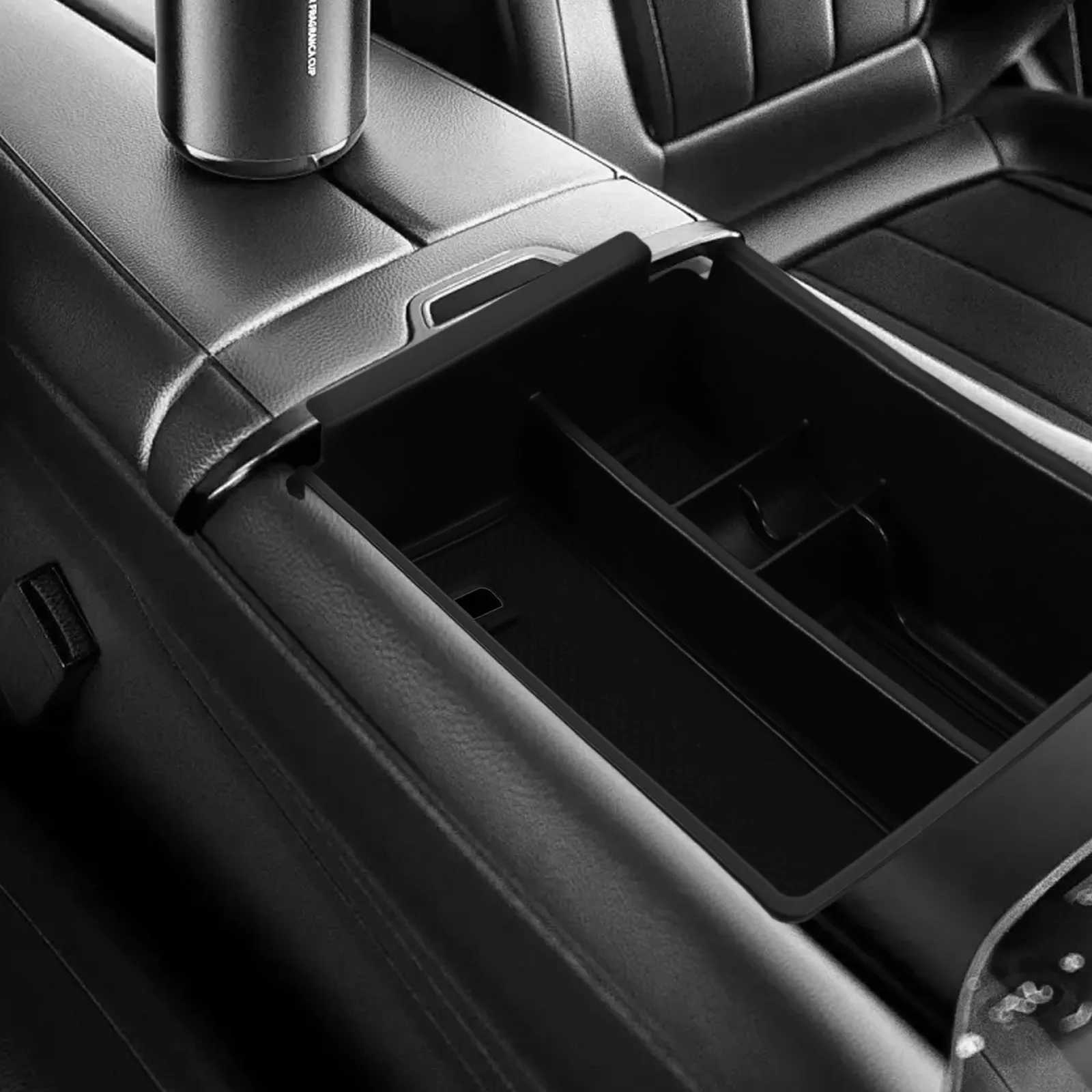 

Compatible Car Storage Box Man Boxes Tray Plastic Center Console Armrest Organizer