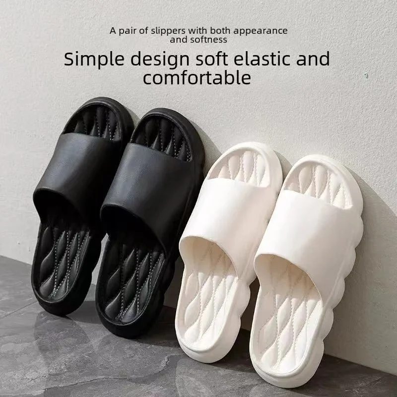 

Women Summer Slippers Men Home Shoes Household Indoor Bathroom Bathing Couple EVA Slippers Sandals Slippers Anti-slip Anti-odor