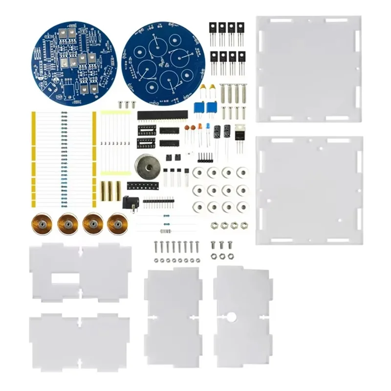 A93P DIY Electronic Small Fabrication Experiment Magnetic Levitation Module Kit Coil Push Down Circuit Board Welding Kit