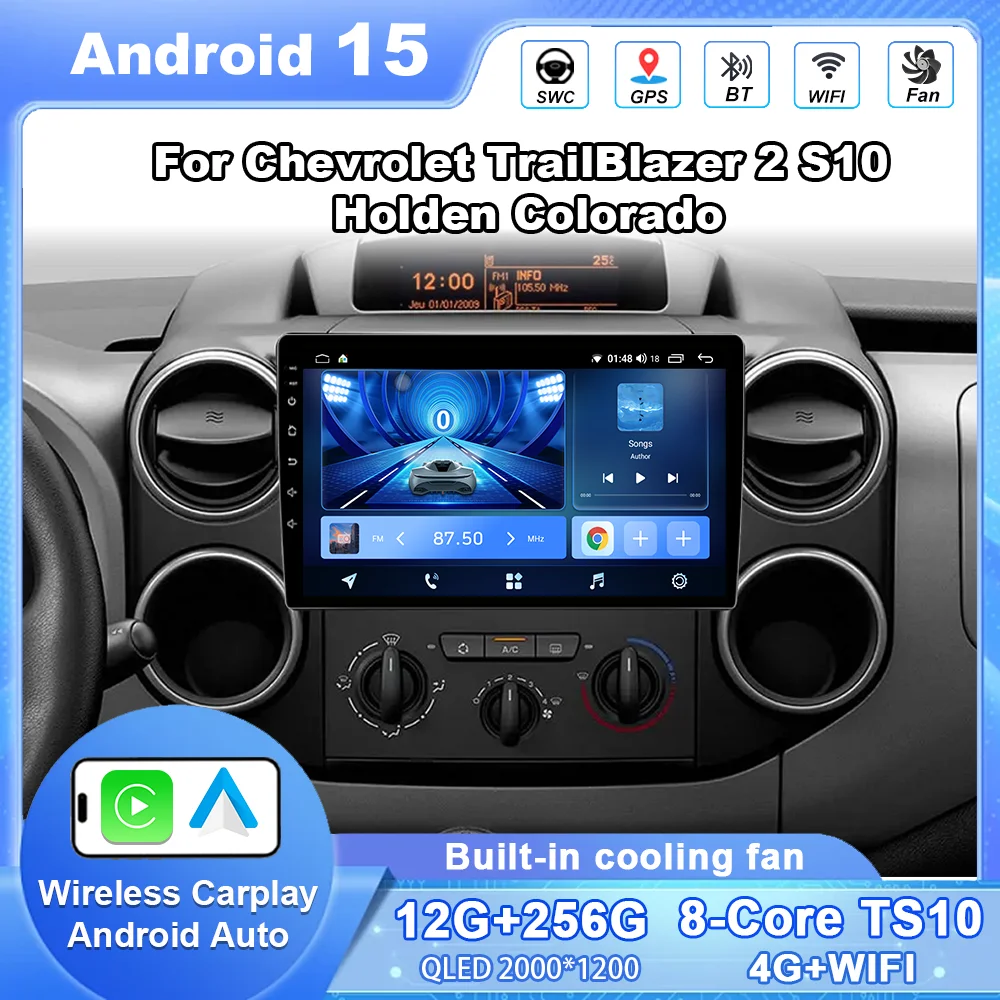 

Android 15 Car DVD Radio Stereo For Citroen Berlingo B9 Peugeot Partner 2008 - 2019 Auto Multimedia Player Carplay GPS NO 2DIN