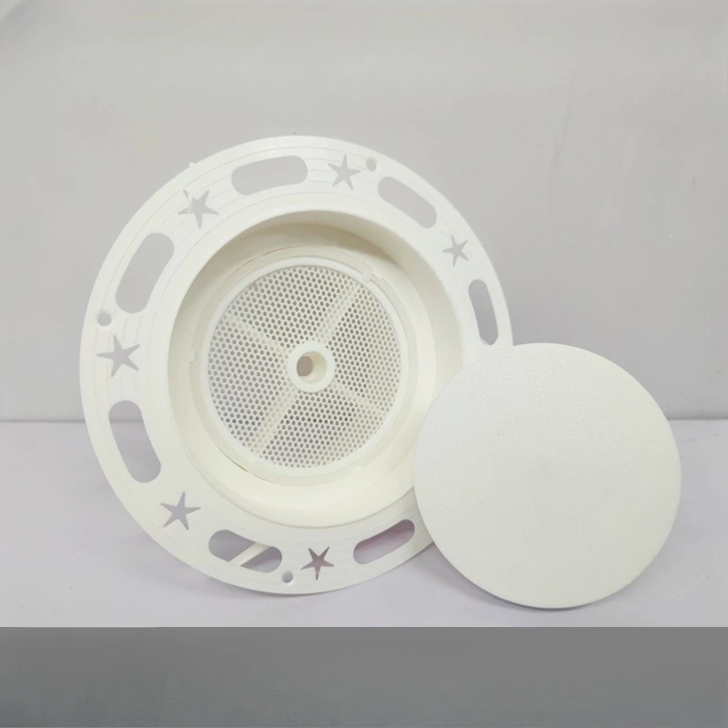 New trend row trend ABS round minimalist borderless adjustable embedded
