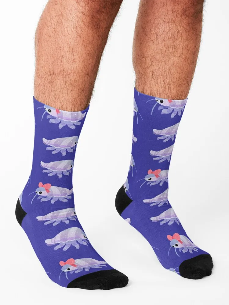 Ribbon giant isopod Socks colored cool kawaii shoes Men Socks Luxury Brand Women's