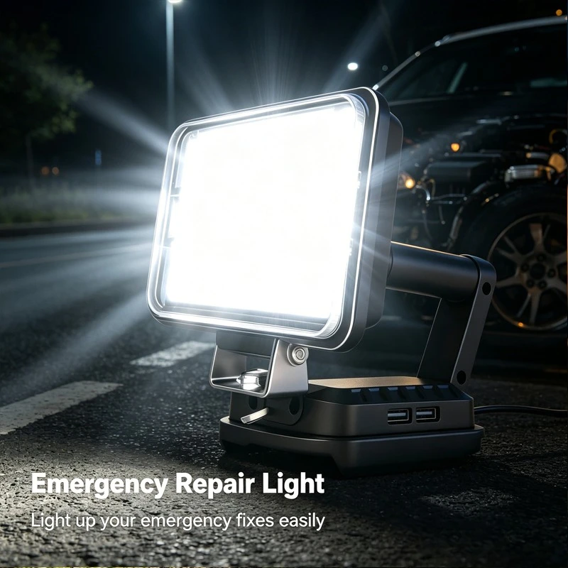 

4200LM LED Work Light 3/4/5/8 Inch For Makita 18V Li-ion Battery Lamp Outdoor/Job Use Flashlight Lantern Camping Emergency Light