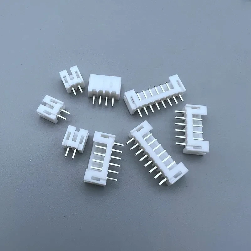 50pcs JST PH 2.0 2P 3P 4P 5P 6P 7P 8P 9P 10P 11P 12 pin Header 2.0mm male material PH2.0 2mm Connectors Leads PH-A straight pins