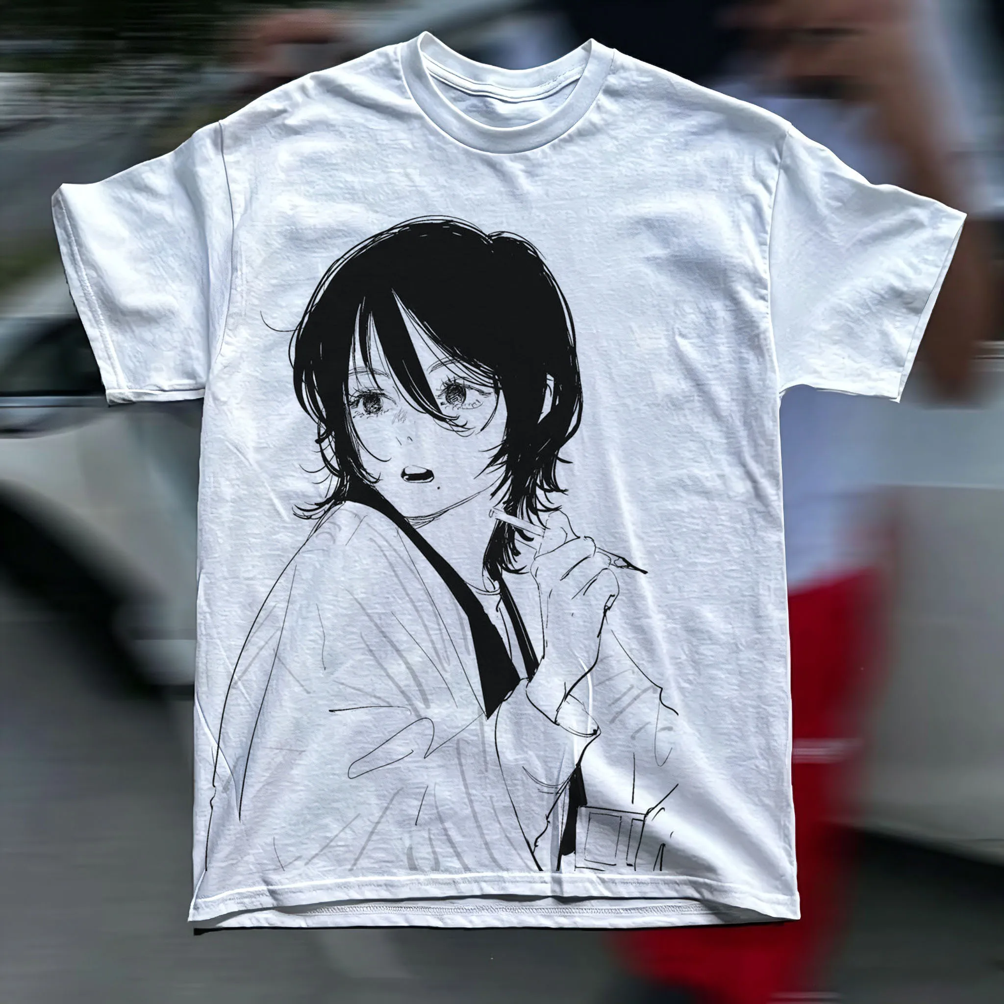New Summer 2026 Collection: Comic-style girls' printed T-shirts, '90s retro cropped tops, Y2K-style and 2000s-style tops, unisex
