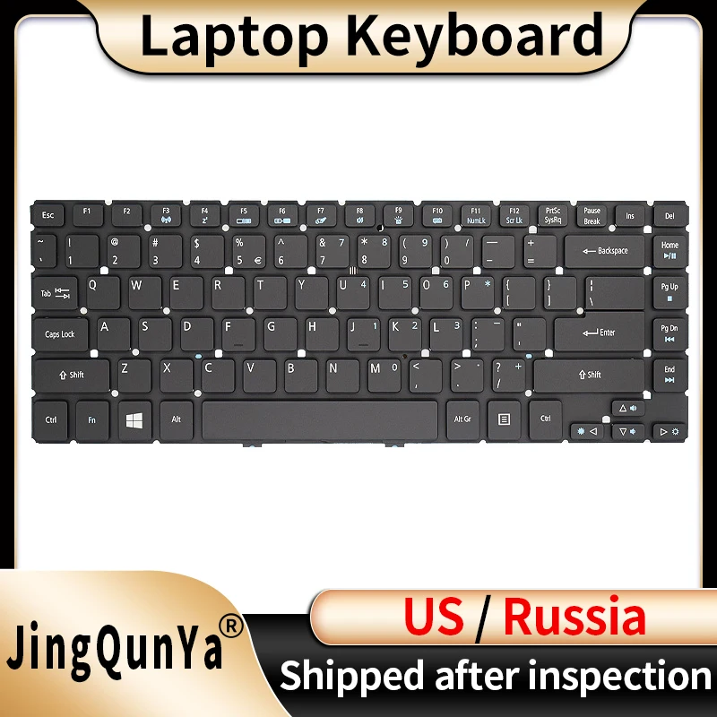 

US/RU/Russian Backlit Laptop Keyboard For ACER ASPIRE R7 R7-572 R7-572G R7-571 R7-571G MS2317 V5MM1 Replacement